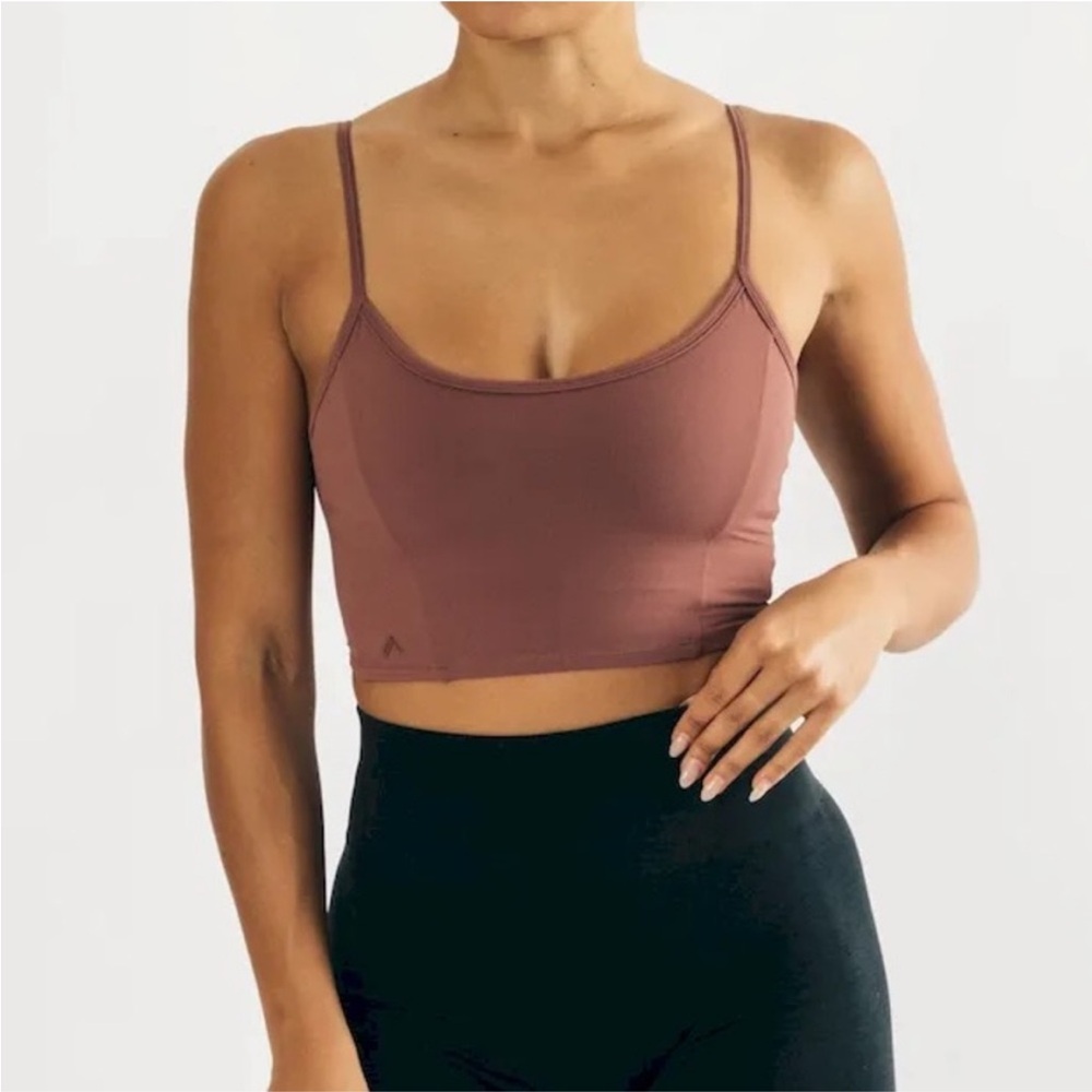 Alphalete twist back tank top